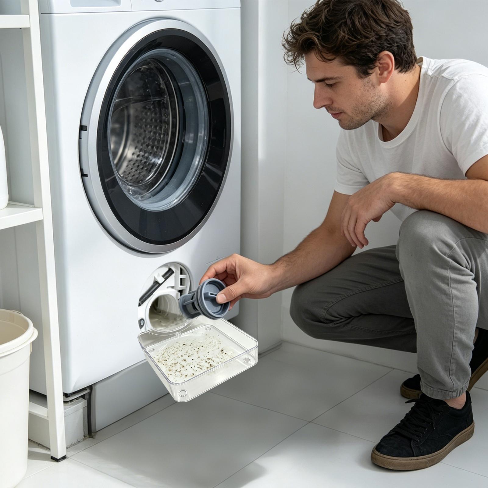 Home Appliances - 洗濯機排水トレイ、水受けボックス、漏れ防止トレイ、糸くずフィルター、異物収集ドリップトレイ、清潔な洗濯物用パーツ