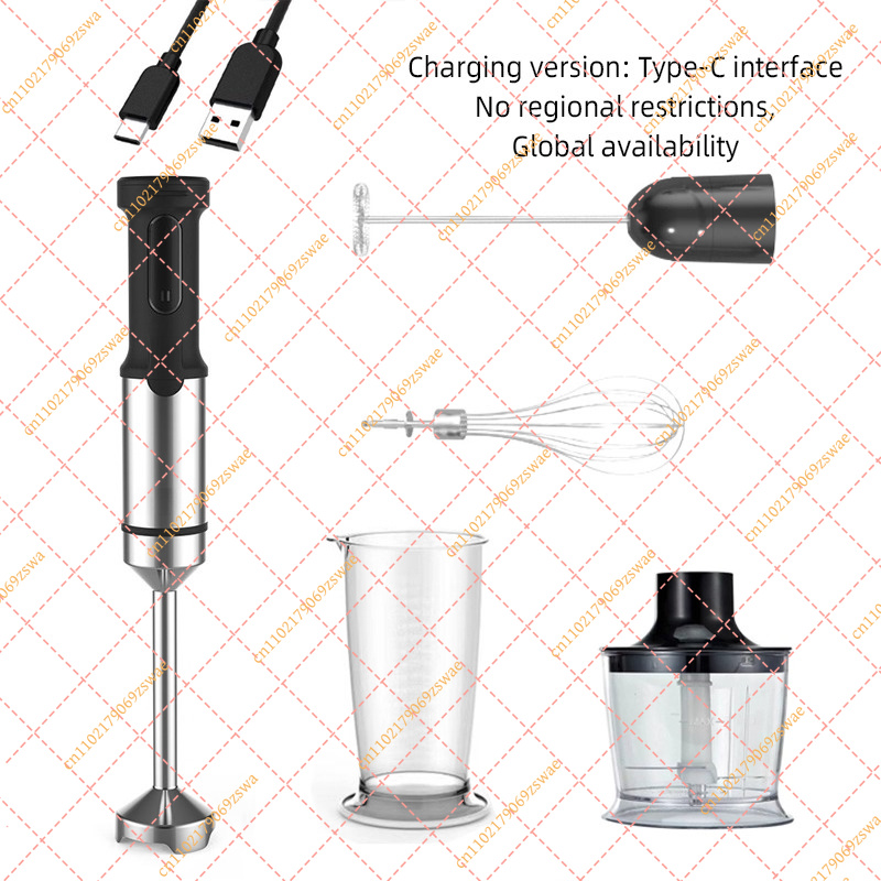 4-in-1 ハンドブレンダー＆フードプロセッサーセット、卵 - Immersion Hand Blender Set のレビューと価格