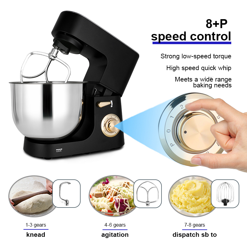 家庭用スタンドミキサー 高出力1800W 8L ケーキ・パン - Home Appliances のレビューと価格